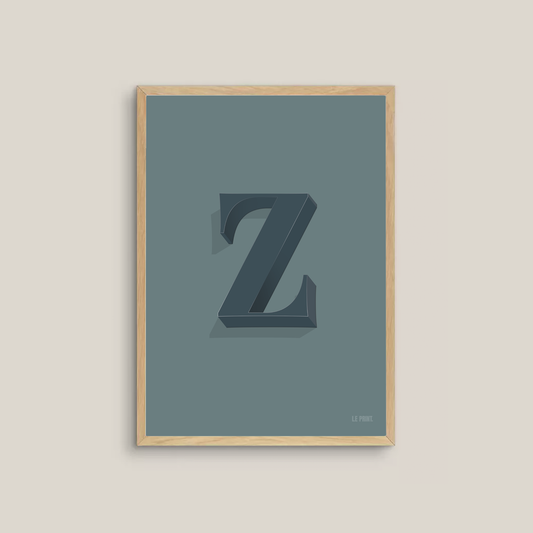 The Letter Z (Multiple Colour Ways)