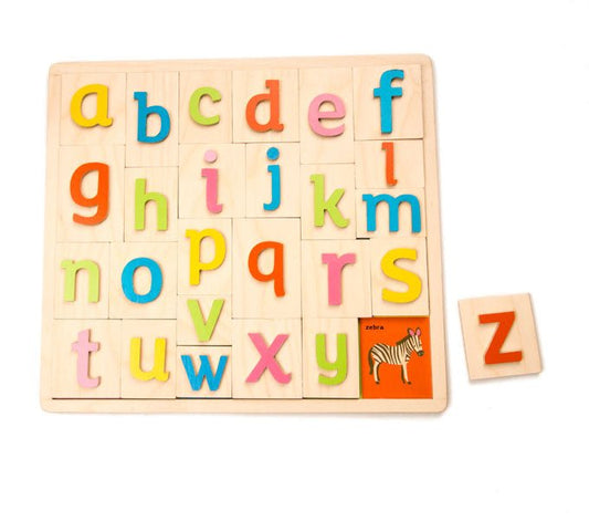 Alphabet Pictures - Wooden puzzle - ELLIE
