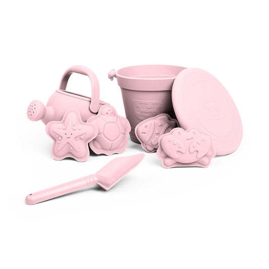 Blush Pink Silicone Beach Toys Bundle (5 Pieces) - ELLIE