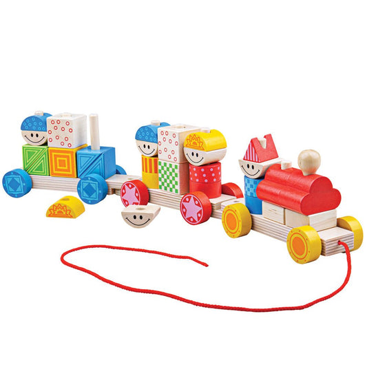 Build Up Pull Along Train - ELLIE