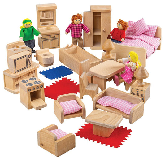 Doll Family and Furniture - ELLIE