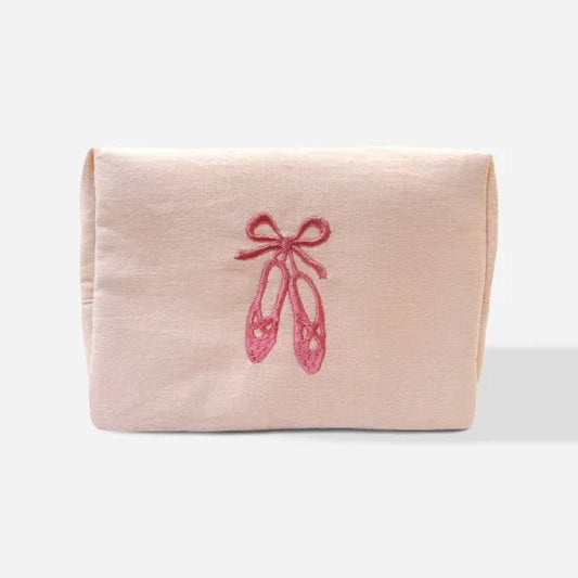 Hand Embroidered Everyday Bag - Toiletry Bags - ELLIE