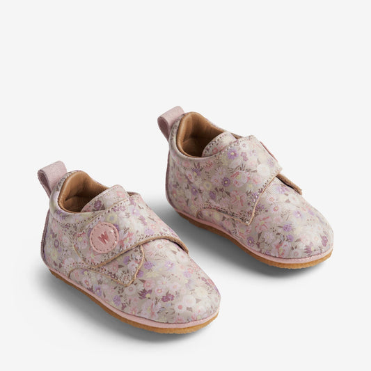 Indoor Shoe Dakota Print - Clam Multi Flowers - Indoor Shoes - ELLIE
