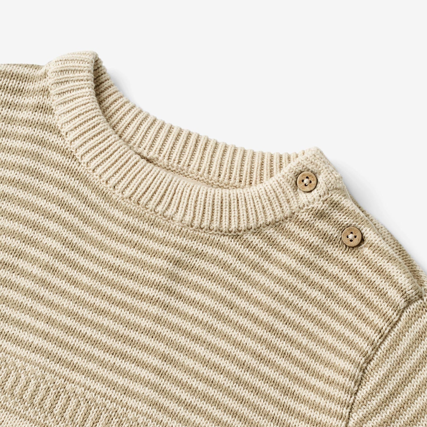 Knit Pullover Janus - Grey Sand - Knitted Tops - ELLIE