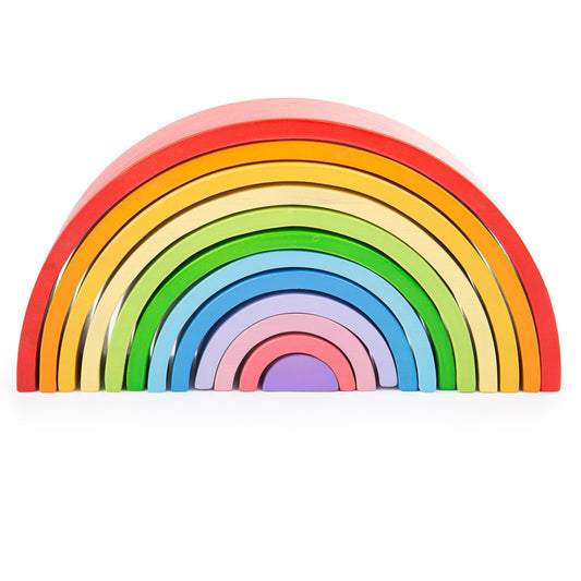 Large Stacking Rainbow Toy - ELLIE