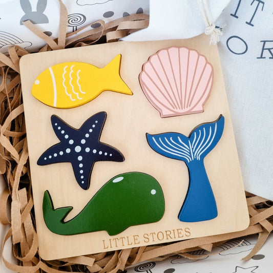Little Seas Story Tray Puzzle Toy - ELLIE