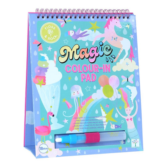 Magic Colour Changing Watercard Easel and Pen - Fantasy - Magic Water Easel Pads - ELLIE