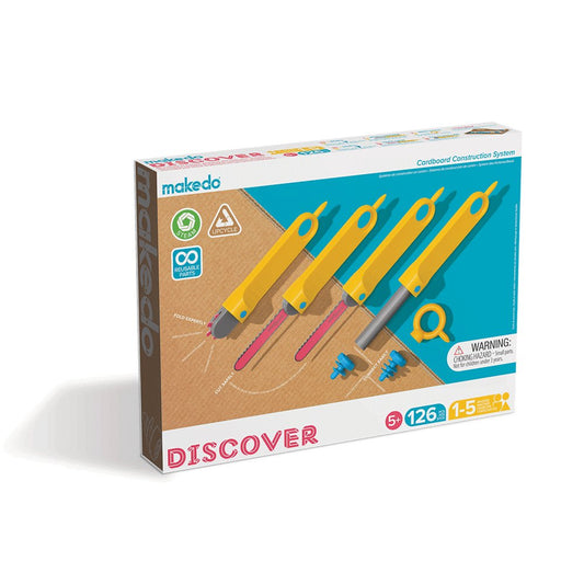 Makedo - Discover Cardboard Construction Tool Set - ELLIE