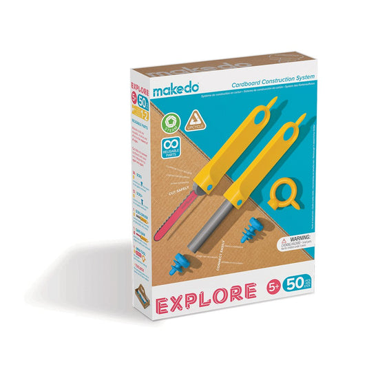 Makedo - Explore Cardboard Construction Tool Set - ELLIE
