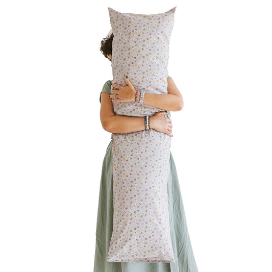 MINICAMP Full Body Pillow With Organic Cotton - Lumbar Pillow - body pillow - ELLIE