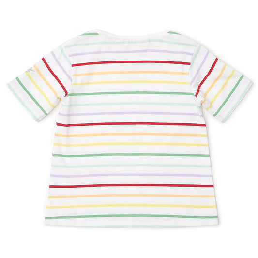 Rainbow Stripe Summer T-Shirt - Tops & Tees - ELLIE